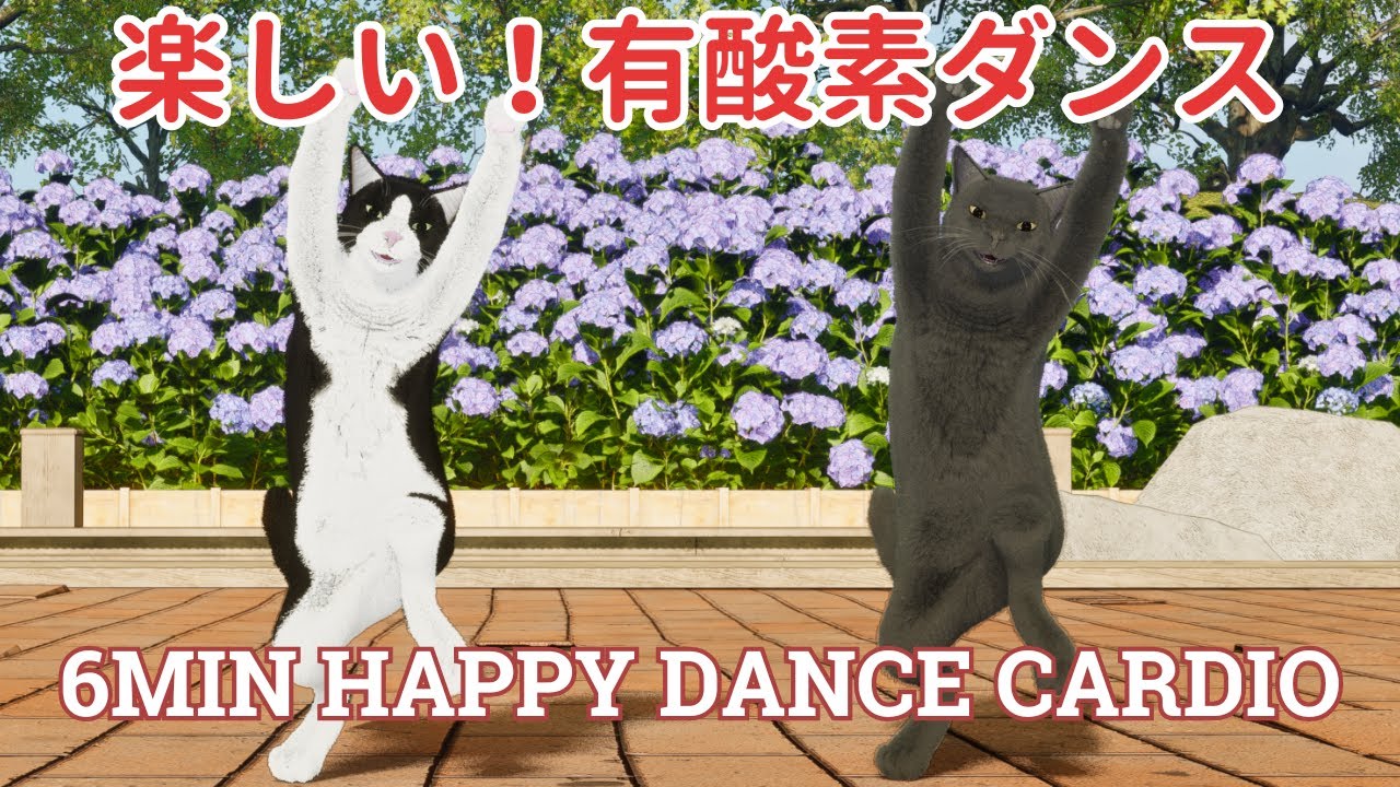 気分が上がる！楽しいノリノリ有酸素ダンス😸