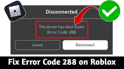 How To Fix Error Code 288 On Roblox (2024) || Fix Roblox Error Code 288..