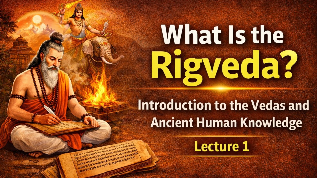 👉 What Is the Rigveda? | Introduction to the Vedas and Ancient Human Knowledge | Lecture 1