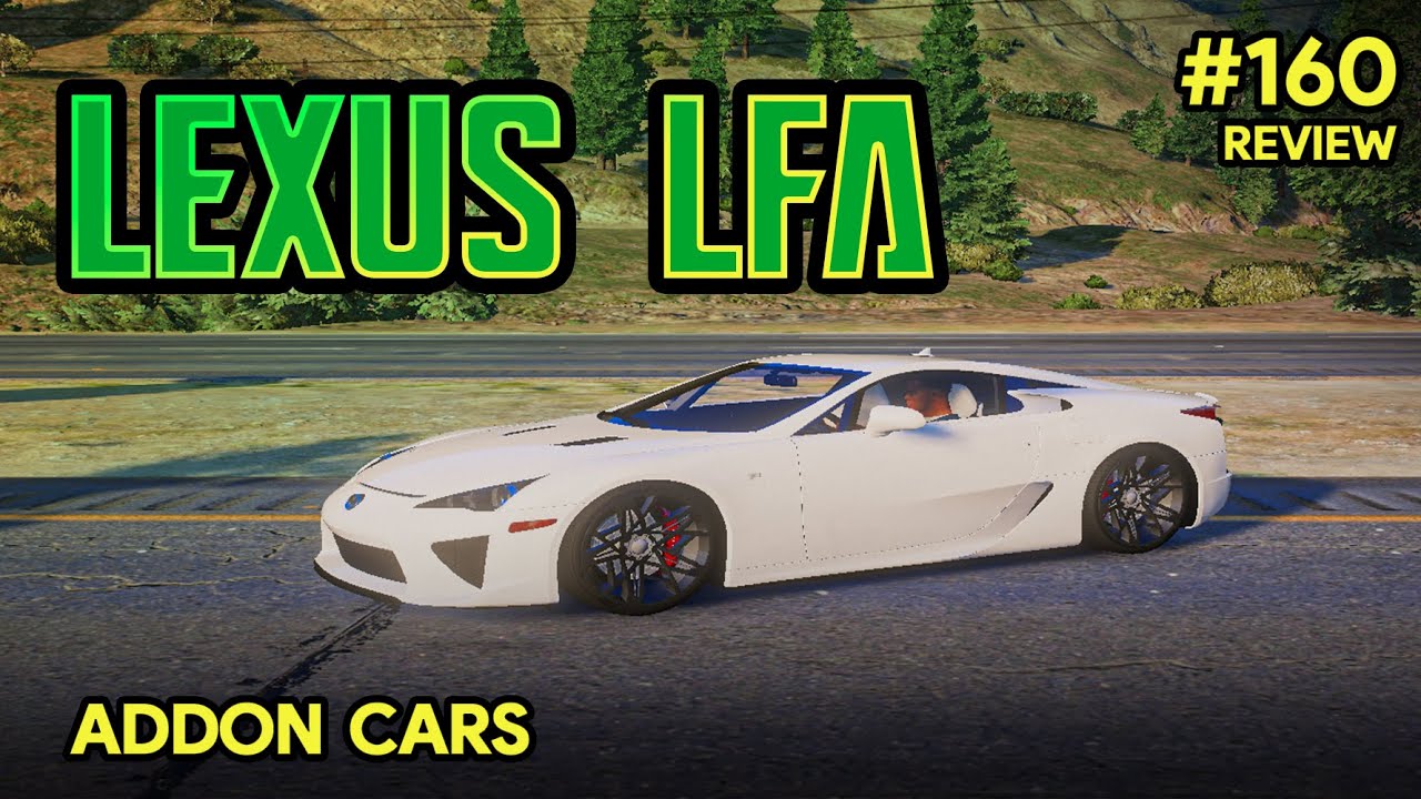 The V10 Masterpiece! 2010 Lexus LFA Mod Review - 160