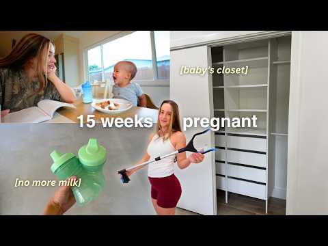 PREGNANT MOM VLOG 🐝 bee infestation, lifestyle changes, assembling baby's closet! thumbnail