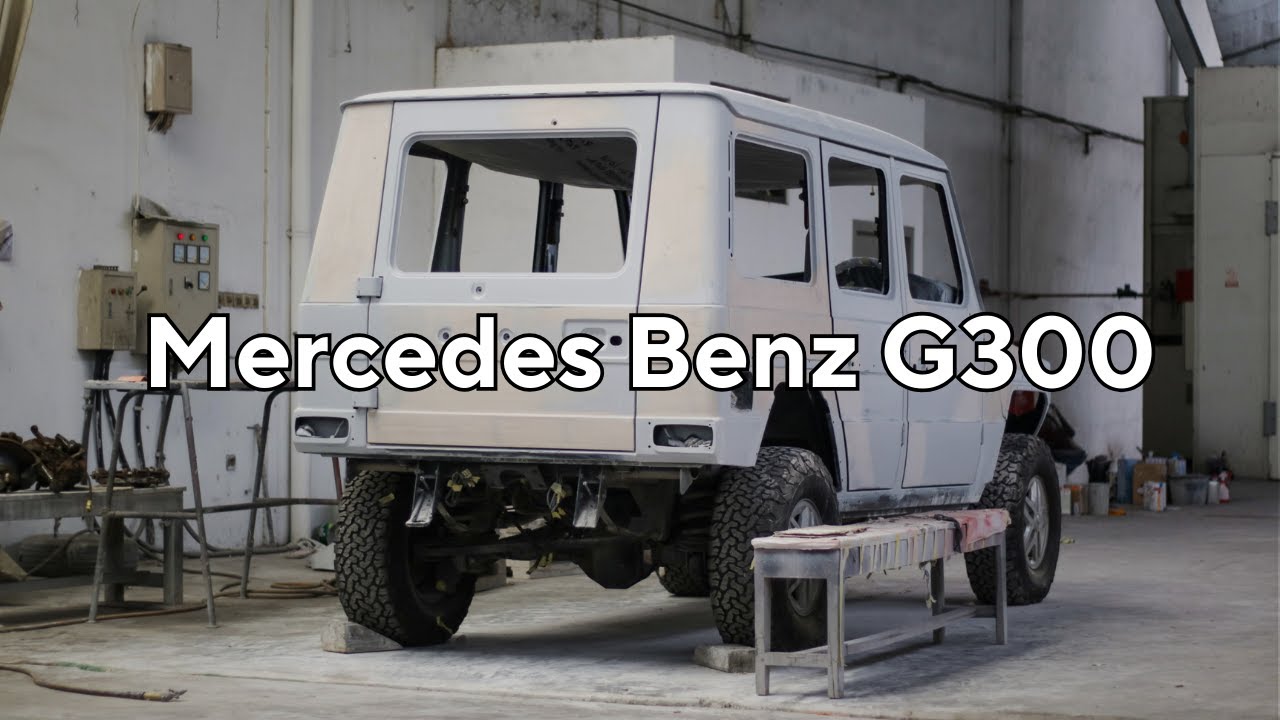 Repaint Mercedes Benz G300 YouTube