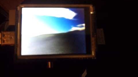 pi3d on 2.8" TFT + Touch Shield Board