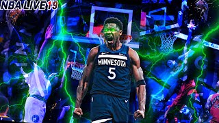 NBA LIVE 19 ANTHONY EDWARDS BUILD IS AN ALL-AROUND SUPERSTAR