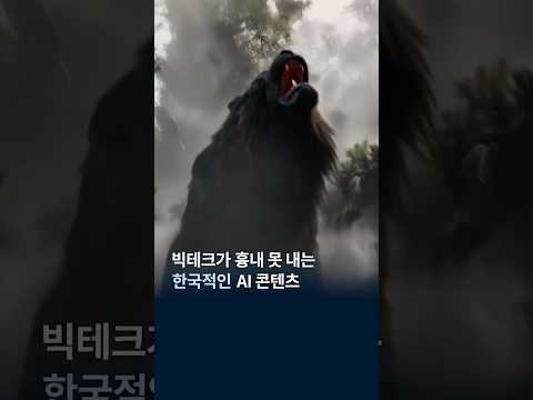 빅테크가 따라올 수 없는 한국형 AI 콘텐츠! #CJENM #AI콘텐츠 #Shorts