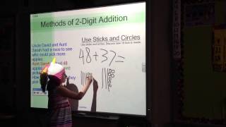 2 Digit Addition-Sticks and Circles