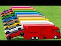 Transporting Cyber Tesla Truck amp Big Urban Truck Transporting Cyber Tesla Truck amp Big Urban Truck