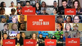 PS4 MARVEL SPIDER-MAN OFFICIAL (GAME ) TRAILER 2018  REACTION MASHUP