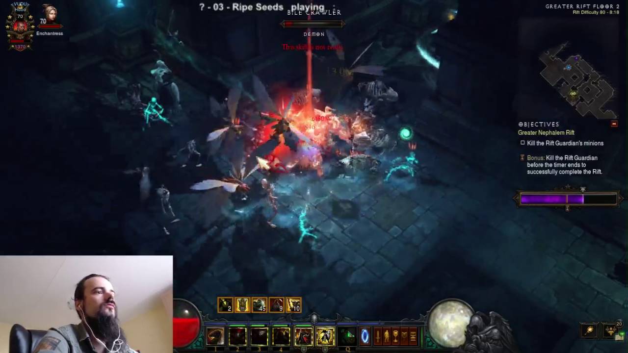 Diablo III: Crusader Akkhan 5pc+2pc Invoker GR80 Clear