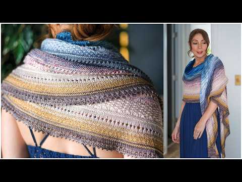 This Knit Shawl Feels Like a Winter Fairytale | Tender