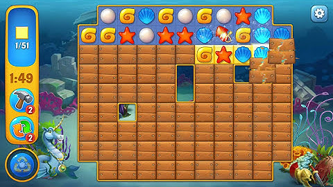 Fishdom level 28 Gameplay (iOS Android)