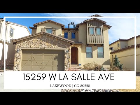 15259 W La Salle Ave, Lakewood, CO home video tour