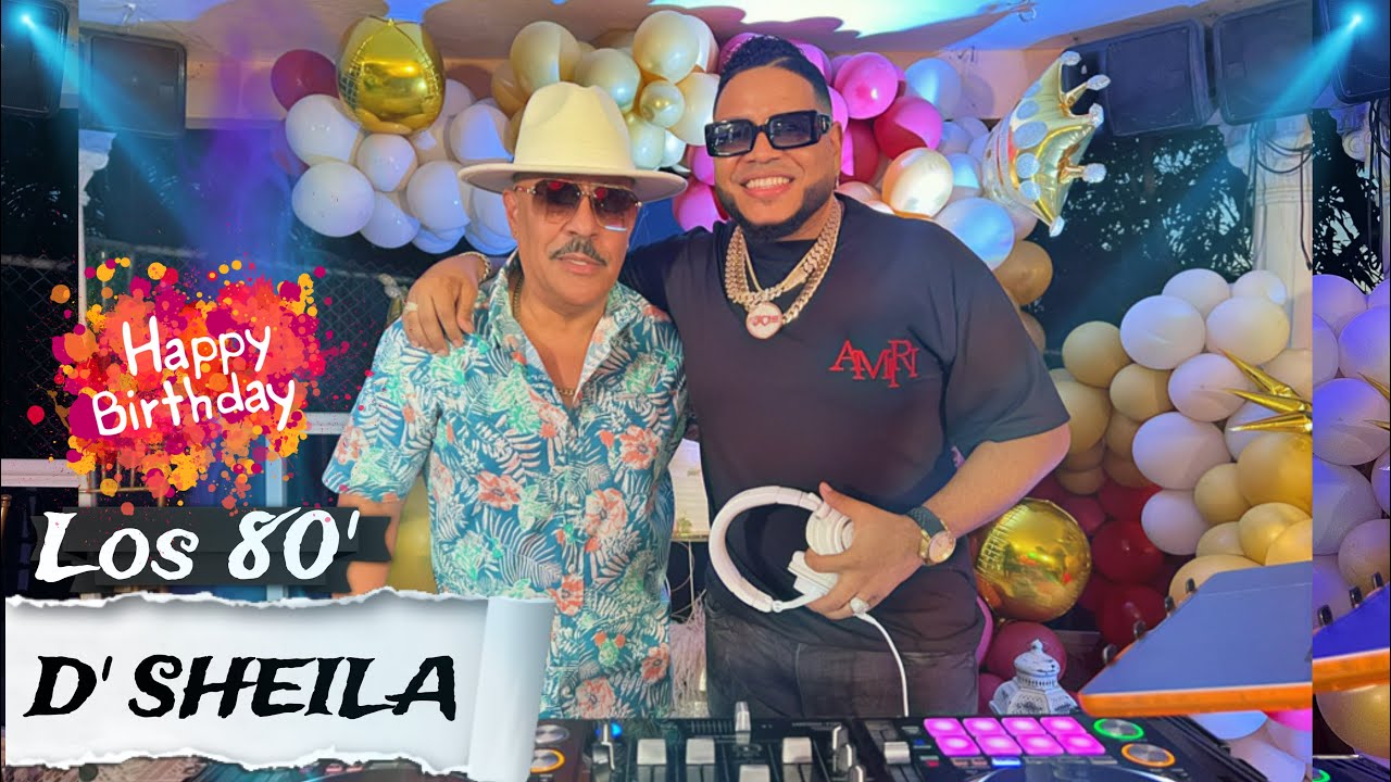 ARAMIS CAMILO EN VIVO EN LOS 80 AÑOS DE SHEILA DESDE SAN CRISTOBAL LIVE DJ JOE CATADOR C15