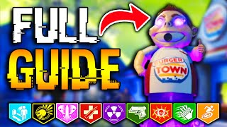 BUNNY BURGER TOWN EASTER EGG GUIDE ON FORSAKEN ZOMBIES! COLD WAR ZOMBIES FORSAKEN EASTER EGG GUIDES!