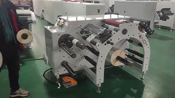 AS-370SB Bridge Type Slitting Machine With Turret Rewinder