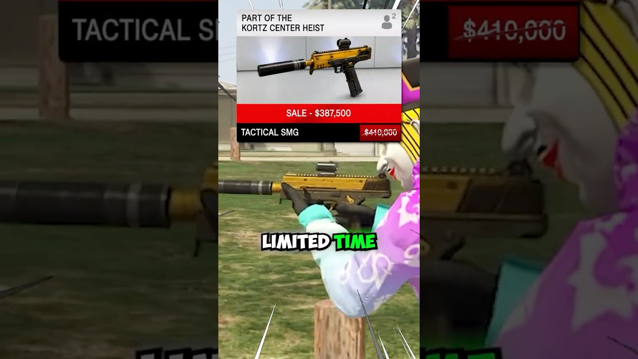 How to Unlock This Custom SMG Weapon in GTA Online
