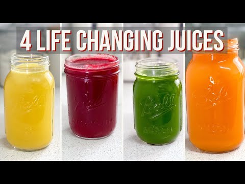 4 Juice Recipes that will change your well-being|Juice for Glowing Skin, Weightloss,Immune Boosting