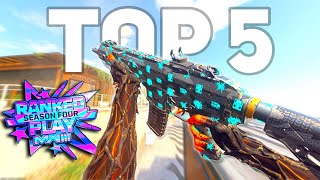 Top 5 Meta Weapons To Use For Ranked Play Season 4 On Mw3