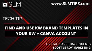 Find and Use KW Brand Templates in Your KW + Canva Account