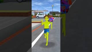 Zombie Zombie Climb 🧟 SAKURA SquidGame #sakuraschoolsimulator #shorts #sakura #ytshorts #animation