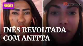Player Profile Inês Brasil sobre Anitta: “Não aceito botar o dedo na minha cara”