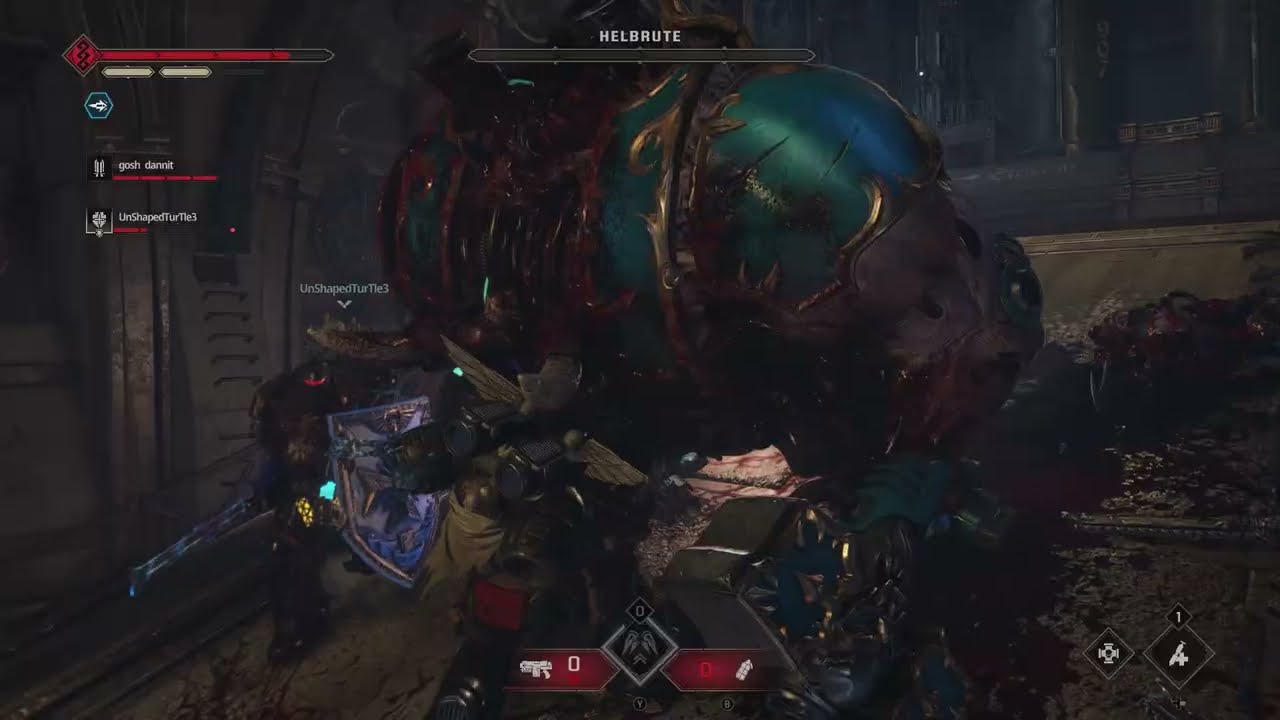 Warhammer 40k Space Marine 2 Online Co-op vs Thousand Sons