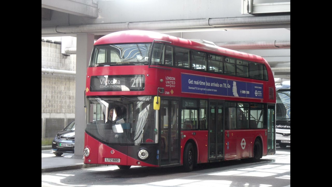 New Routemaster Ex-Go Ahead London & Abellio, RATP LT680 LTZ1680 on a 211 Seen at Victoria Greenline