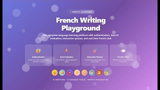 French Writing Playground 2.0: The Social Media of French Language Learning screenshot 2