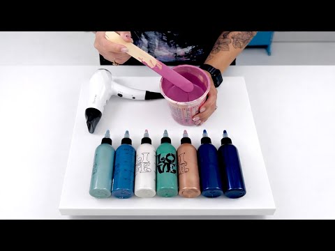 # 838 - You Picked the Colors! Were my viewers RIGHT? Acrylic Pouring Blow Out