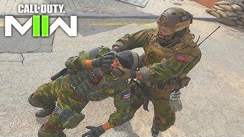 MW2 Aksel Cage Match Execution - modern Warfare 2 Finishing Move