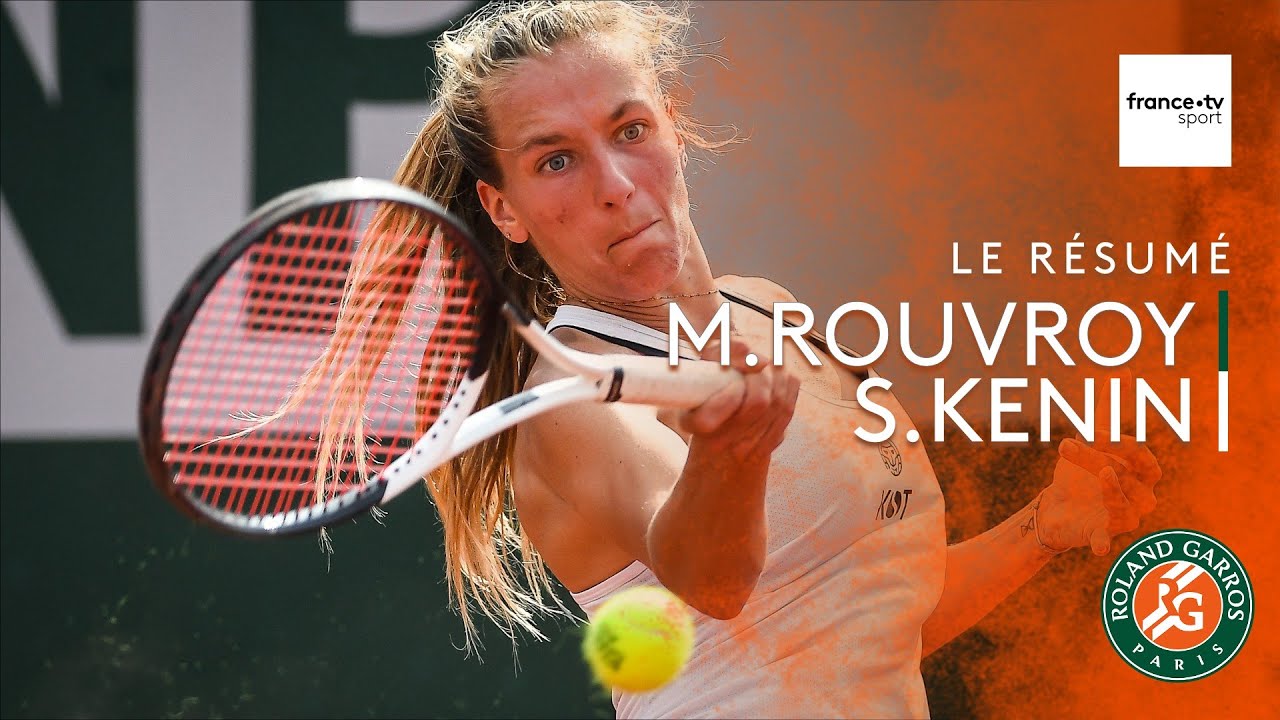 Qualif. Roland-Garros 2023 : Margaux Rouvroy sort une ancienne finaliste -  YouTube