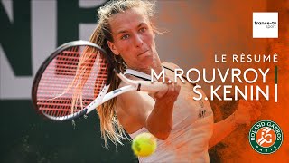 Qualif. Roland-Garros 2023 : M.Rouvroy vs S.Kenin