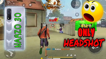 Free Fire Perfect Sensitivity Settings + HUD + Button Size ⚙️ Narzo 30