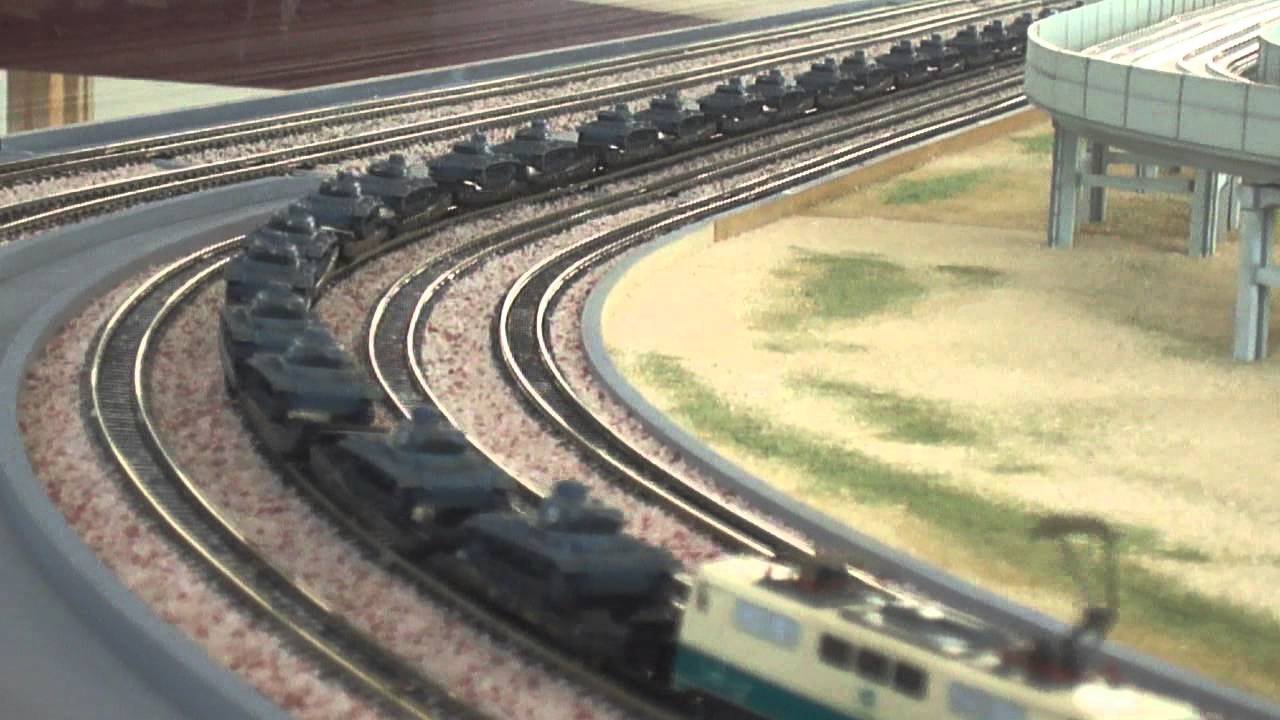 n scale military trains