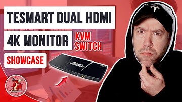 Showcasing TESmart Dual HDMI 4K Monitor KVM
