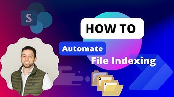 Power Automate: How to Automate SharePoint File Indexing