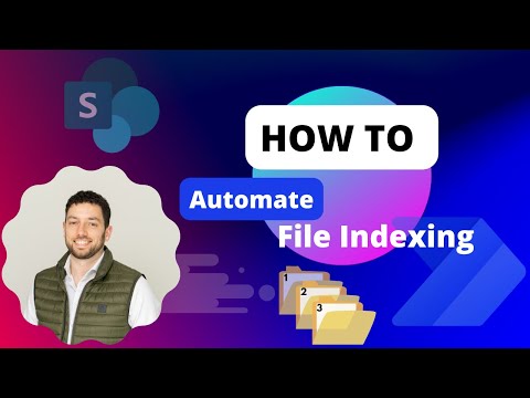 Power Automate: How to Automate SharePoint File Indexing