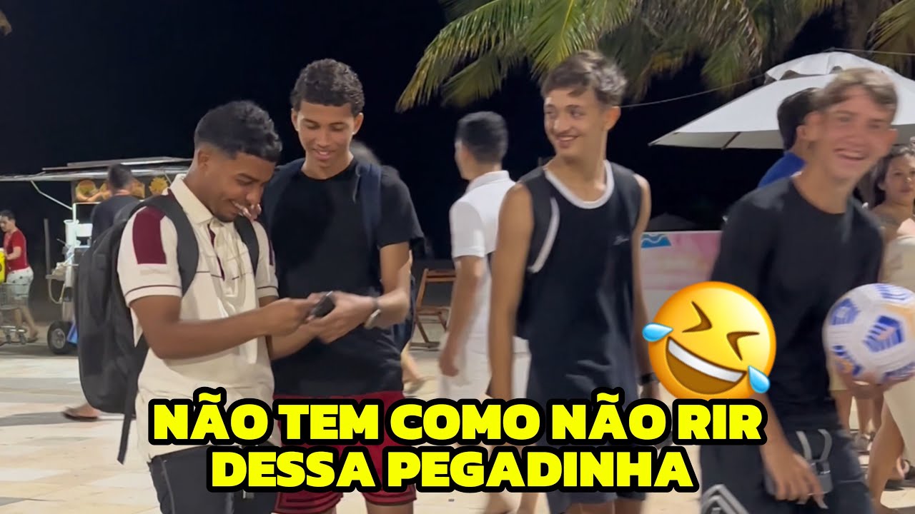 ELE QUASE SURTOU COM ESSA PEGADINHA