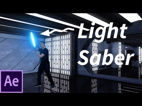 Create the LIGHT SABER effect in 5 minutes with this FREE plugin (After Effects)