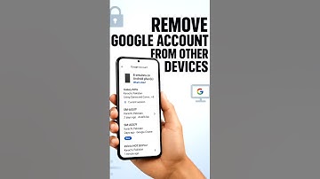How to Remove Google Account from other