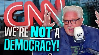 Glenn Beck GOES OFF on CNN for saying America is NOT a Republic!