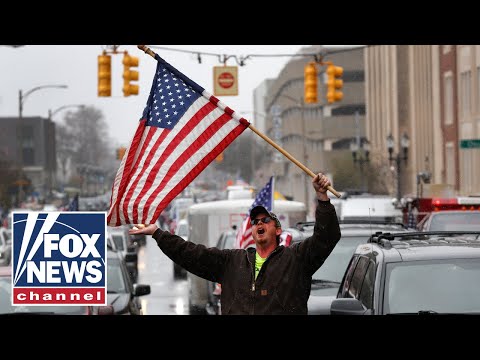 Protests heat up in Michigan in response to governor's coronavirus policy