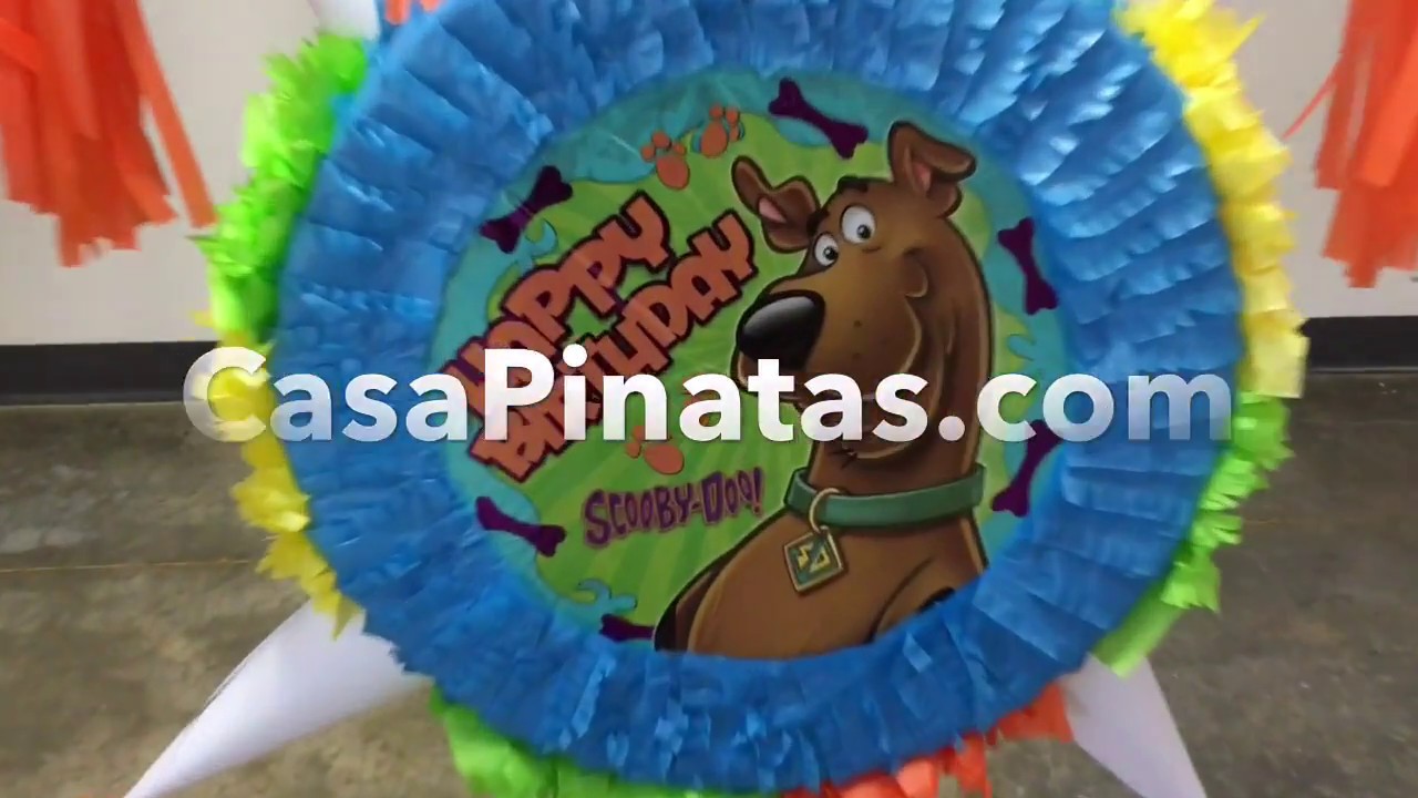 Scooby Doo Piñata - YouTube