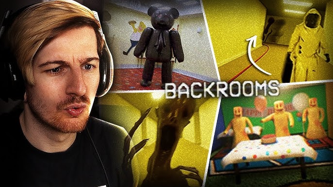 We escaped the SCARIEST Backrooms Multiplayer game & encountered a  PARTYGOER.. 