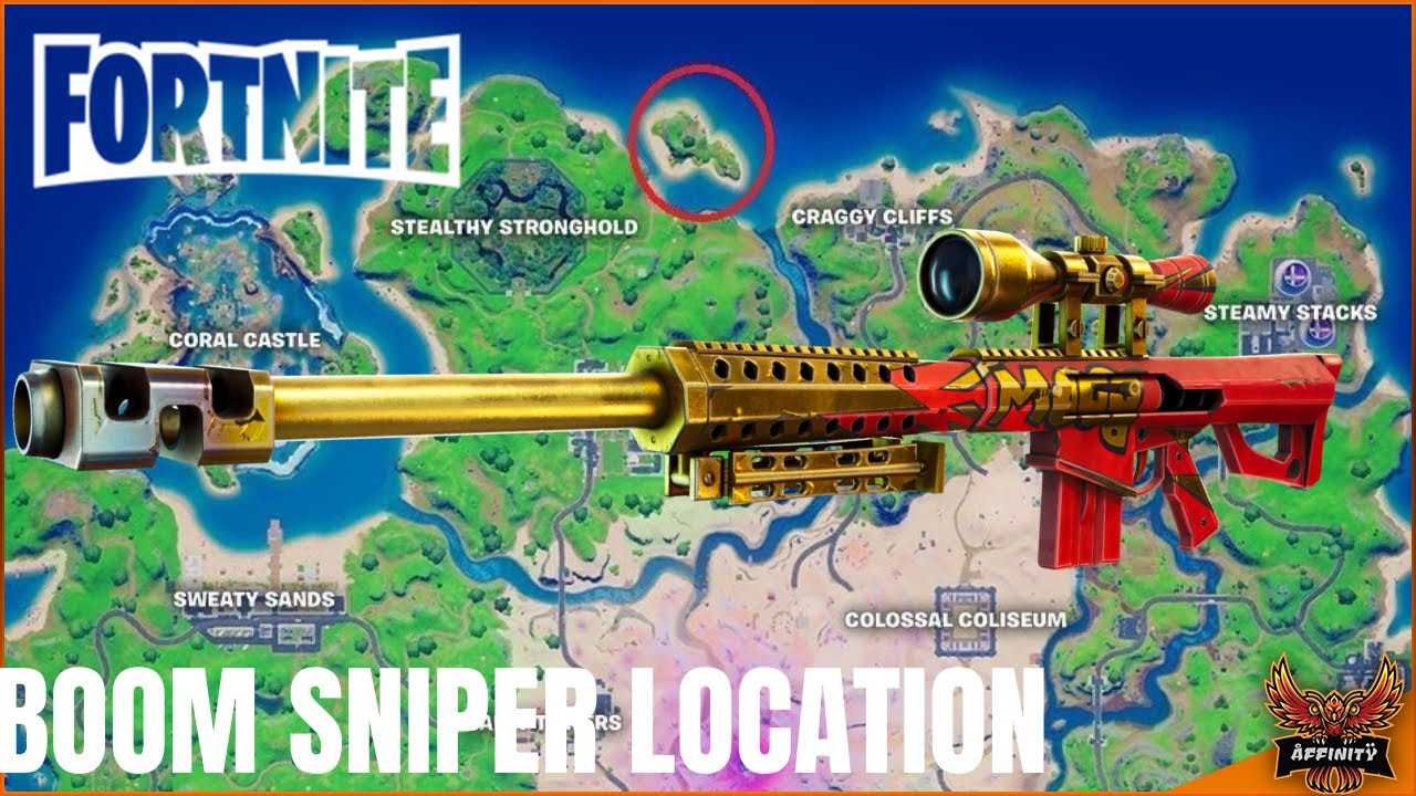 FORTNITE NEWEST MOST INSANE WEAPON - BOOM SNIPER