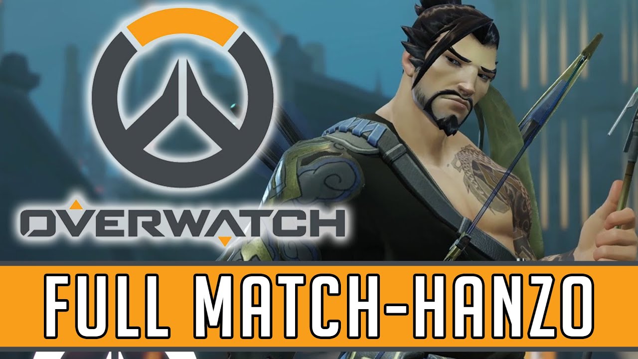 OVERWATCH PRE-BETA PREVIEW - FULL MATCH - HANZO