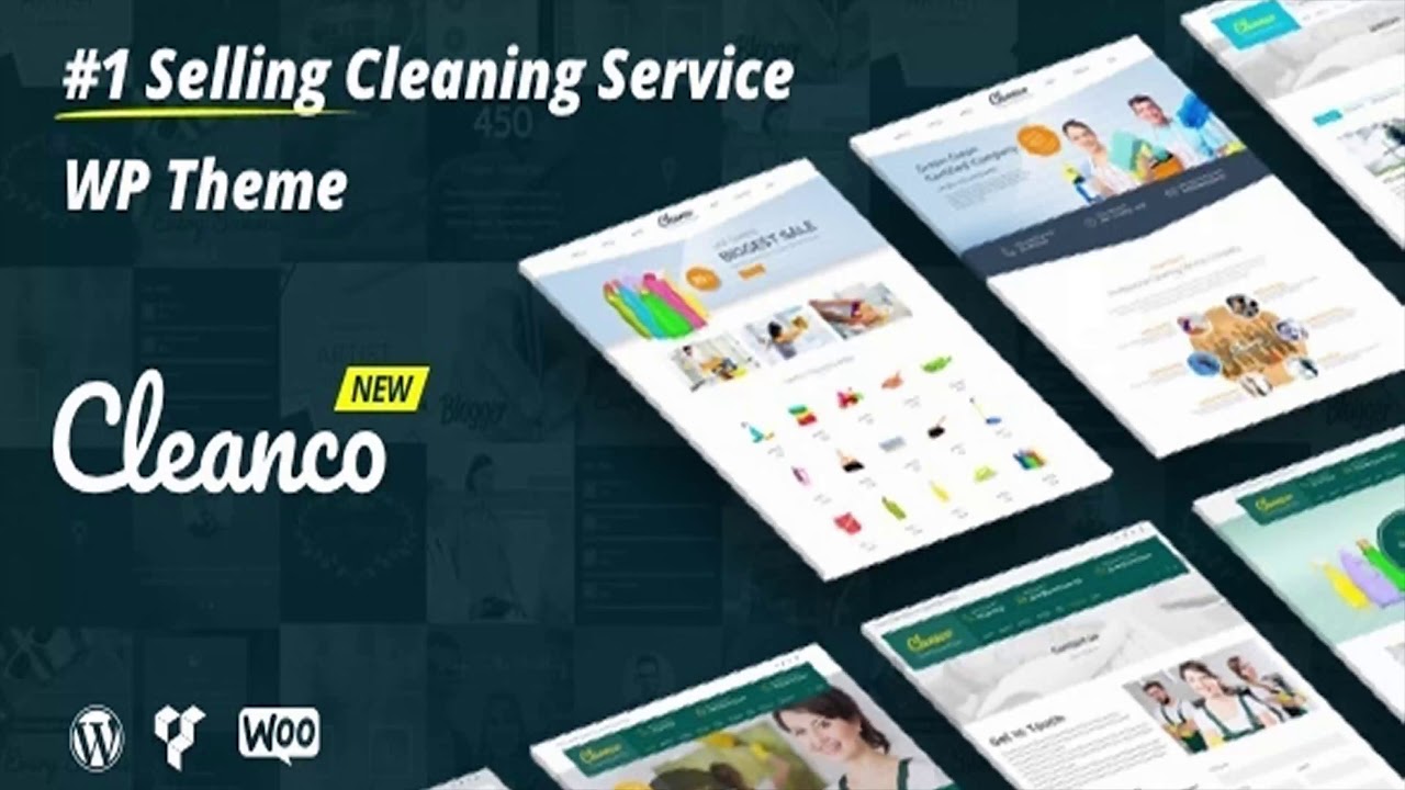 Cleanco - Cleaning Service Company WordPress Theme | Themeforest Website Templates and Themes