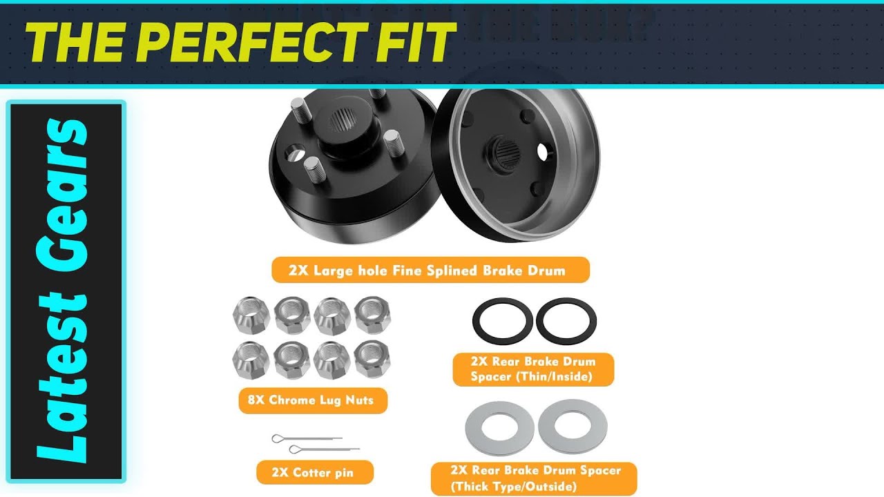 Unstoppable Stopping Power: EZGO Columbia Golf Cart Brake Drum Kit