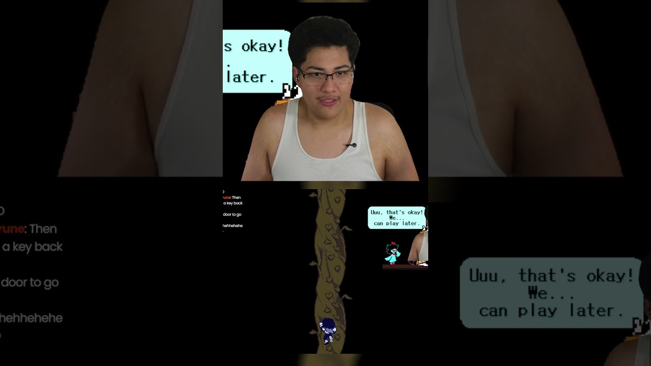CHAT RAGEBAITED ME!!!! #deltarune #ragebait #gamerrage #rage