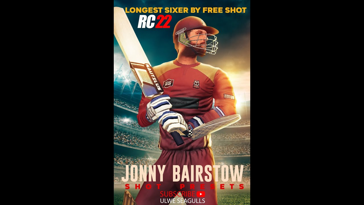 Longest Sixer in Real Cricket 22 | Free Shot in 